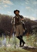 Ivan Nikolaevich Kramskoi Portrait of the painter Ivan Shishkin oil painting artist